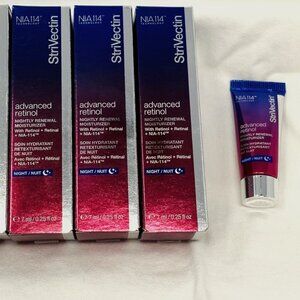 6X- StriVectin- NIA 114 Intensive Advanced Retinol .25oz New Sealed NEW in Box